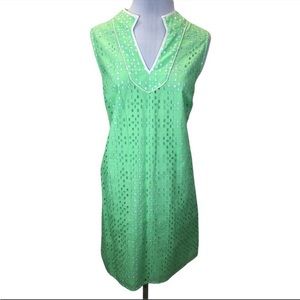 Crown & Ivy Eyelet Shift Dress Sz 6